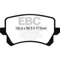 DP42278R Brake Pads YELLOWSTUFF EBC Brakes for Audi RSQ3 8U RSQ3 8U Performance