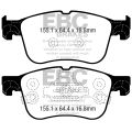 DP42372R Brake Pads YELLOWSTUFF EBC Brakes for Ford Focus Mk4 Focus Active Kuga Mk3 LINCOLN Corsair Focus Active Estate Focus Mk4 Estate Puma Mk2 ST Ford Bronco Sport Escape Maverick
