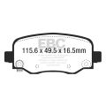 DP63031 Brake Pads GREENSTUFF EBC Brakes for Jeep Cherokee Jeep Cherokee