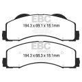 DP63034 Brake Pads GREENSTUFF EBC Brakes for Ford Ford F150 F150 Raptor F15