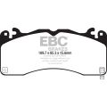 DP83040RP1 Racing Brake Pads RP-1 Racing EBC Brakes for Ford Mustang 6th Generation Ford Mustang 6th Gen Mustang 6th Generation Mach 1 Mustang 6th Gen Mach 1