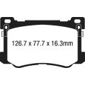 DP43048R Brake Pads YELLOWSTUFF EBC Brakes for Hyundai Genesis DH Genesis Coupe GENESIS G80 Hyundai Genesis KIA K90