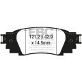 DPX3080 Brake Pads ULTIMAX2 EBC Brakes for Lexus ES300h RX450h UX250h Suzuki Across Toyota Camry Rav 4 XA50 RX200t RX300 CHR Corolla Cross