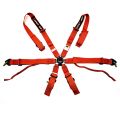 DriftShop 6 Point Harness Red FIA Approved 8853