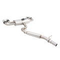 Układ wydechowy XForce z systemem Varex Audi S3 2013-2020 8V SEDAN stal nierdzewna