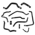 Silikon hadice chladiče Kit FMIC.EU pro Ford Mondeo 2013-2016 2.0T - Černý