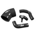 Silikon hadice chladiče Kit FMIC.EU pro Mercedes Benz C200K W203 COUPE SPORT Kompressor 2001-2007 - Černy