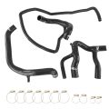 Silikon hadice chladiče Kit FMIC.EU pro Land Rover Defender 2.5 TD5 1998-2007 - Černý