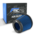 Vzduchový kuželový filtr FMIC.Pro délka 125mm montážní průměr 76mm Modrý-1