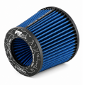 Vzduchový kuželový filtr FMIC.Pro délka 125mm montážní průměr 76mm Modrý-2