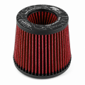 Kuželový vzduchový filtr FMIC.Pro délka 125mm montážní průměr 80mm Červený-3