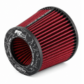 Kuželový vzduchový filtr FMIC.Pro délka 125mm montážní průměr 89mm Červený-2