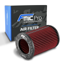 Vzduchový kuželový filtr FMIC.Pro délka 200mm montážní průměr 76mm Červený-1