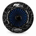 Vzduchový kuželový filtr FMIC.Pro délka 125mm montážní průměr 76mm Modrý-5