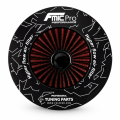 Kuželový vzduchový filtr FMIC.Pro délka 100mm montážní průměr 89mm Červený-6