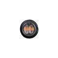 Výstražné LED světlo Purelux Strobe Round 12V 24V 36mm 8W
