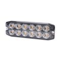 Výstražné LED světlo Purelux Strobe Ultra Slim 12V 24V 111mm 15W
