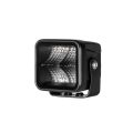 LED pracovní světlo Purelux Terrain Black Square Flood Wide Beam 7cm 20W