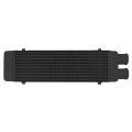 Intercooler 550x180x65mm jednostranný černá FMIC.EU