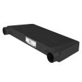 Intercooler 600x280x76mm FMIC.EU Up Inlet / Outlet černá