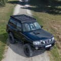 Hliníkový střešní nosič krátký bez osvětlení IOD Performance pro Nissan Patrol Y61 SWB
