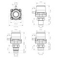 Nuke Performance Fuel Pulse Damper FPD110x 3/8 NPT-5