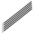 Nuke Performance Stainless Steel Locking Ties 7.9mm x 350mm 5pcs Black-1