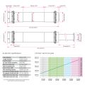 Nuke Performance sada 4 pneumatických zvedáků Air Jack 60 C se samčím konektorem AN6 a kulovým ventilem-6