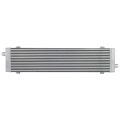 Olejový chladič FMIC.Pro 580 x 140 x 40 mm asymetrické vstupy stříbrná-2