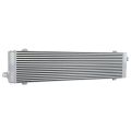 Olejový chladič FMIC.Pro 580 x 140 x 40 mm asymetrické vstupy stříbrná-4
