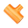 Silikonová T-spojka T-Piece 45/32mm Oranžová