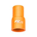 Rovná silikonová redukce 89/102mm Oranžová