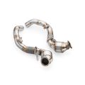 Downpipe BMW M5 F90 katalyzátory HJS 300 CPSI EURO 6