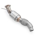 Downpipe RM Motors pro BMW E90 E60 E83 E71 M57N2 s katalyzátorem Euro 3 100 CPSI