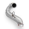 Downpipe for Audi A4 S4 / Avant Quattro / Avant 3.0 TDI without Catalytic Converter without Silencer with Heat Shield