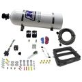 4500 Conventional Plate System Gasoline Stage 6 50-300Hp with 15Lb Bottle Nitrous Express NX 30070-15