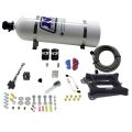 4150 Conventional Plate System Gasoline Pro-Power 100-500Hp with 15Lb Bottle Nitrous Express NX 50040-15