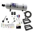 Dual 4500 Conventional Plate System Gasoline Pro-Power 100-500Hp with 15Lb Bottle Nitrous Express NX 50270-15