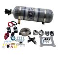 4150 Covert Crossbar Plate System Pro-Power 100-500Hp with 12Lb Carbon Bottle Nitrous Express NX 63541-12