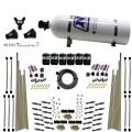 Three Stage 8-Cyl Dry Direct Port Nitrous System 15LB Nitrous Express NX 93206-15