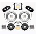 Wilwood 140-13886 AERO6 Big Brake Kovaný přední brzdový kit 14.00 černý Ford
