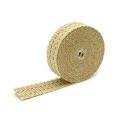 Tan Glass Fiber Exhaust Wrap 2.5cm x 4.5m (1