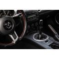 Coolerworx Short Shifter pro Mazda MX-5 NC Carbon Pro 5 stupňů Bulb stříbrná-2