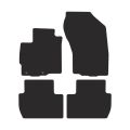 Dywaniki welurowe Premium FMIC Performance Citroen C-Crosser 2007-2012
