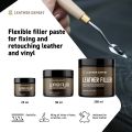 Leather Expert Leather Filler Black černý pružný tmel na opravu děr prasklin a poškození kůže 50ml-3