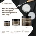 Leather Expert Leather Filler White bílý pružný tmel na opravu děr prasklin a poškození kůže 25ml-3