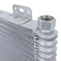Mishimoto 13-Row Stacked Plate Transmission Cooler Silver