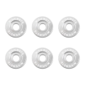 Mishimoto Fender Washer Kit Small 6pcs Silver