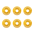 Mishimoto Fender Washer Kit Small 6pcs Gold