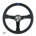 Sportovní volant FMIC.Pro Track kůže 350mm odsazení 90mm modrý